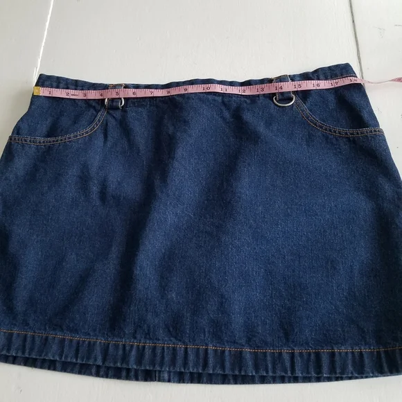 Pretty Dark Blue Denim skirt size 16 Old Navy - Picture 3 of 8